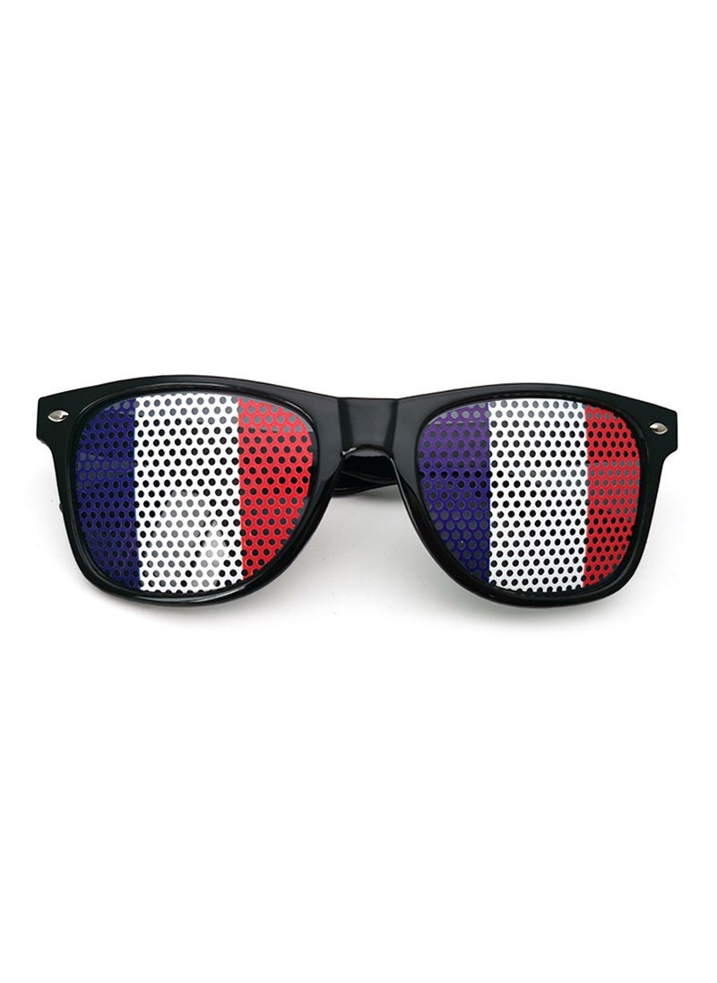 1 x 5 pcs World Cup Flag Sticker Sunglasses France